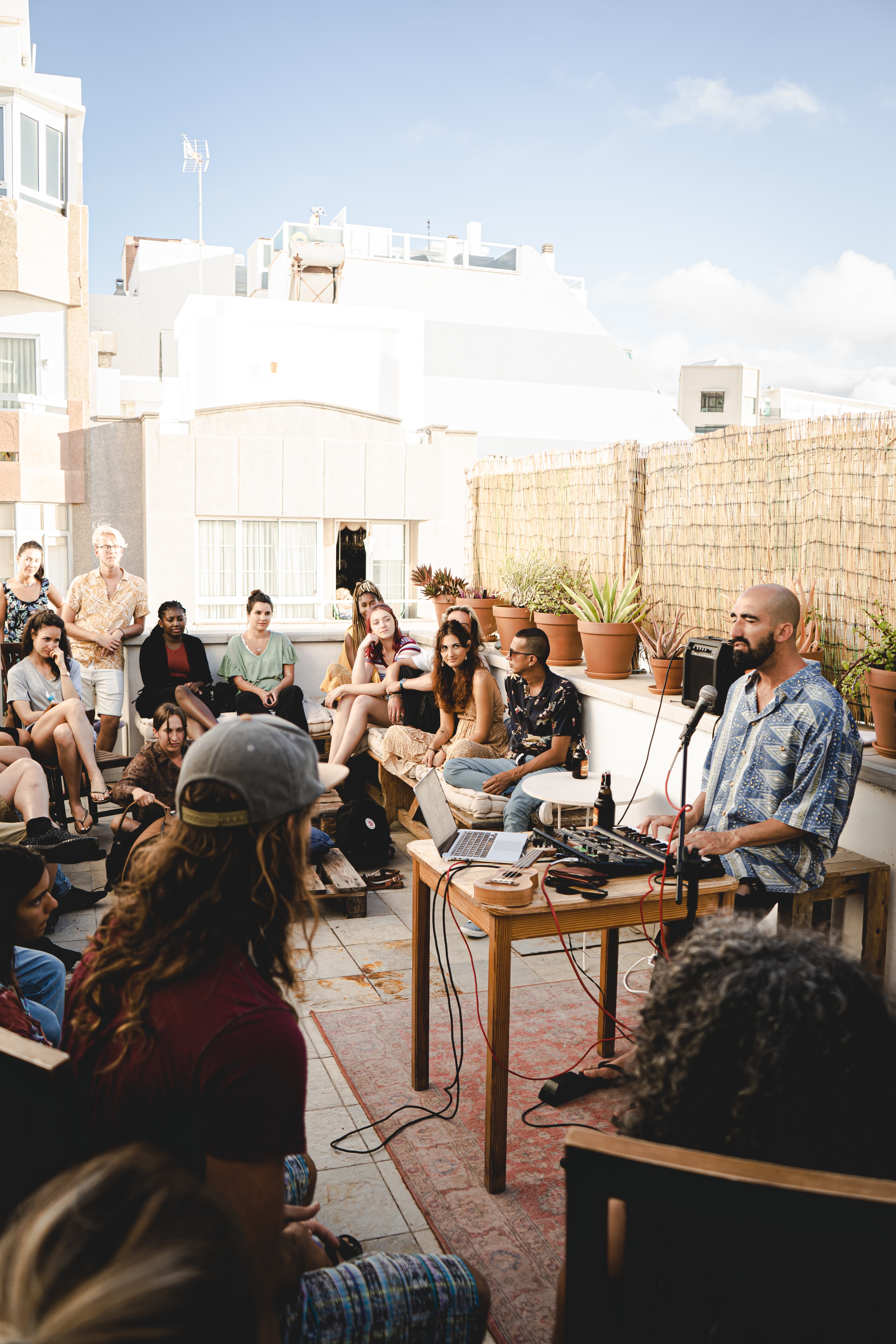 Tamaran rooftop event